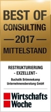 Best of Consulting im Mittelstand 2017